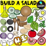 Build A Salad Clip Art Set {Educlips Clipart}