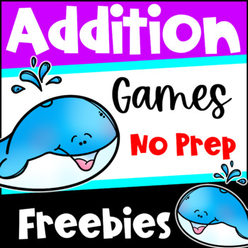 Preview of Free Addition Games for Fact Fluency: Addition Math Board Games