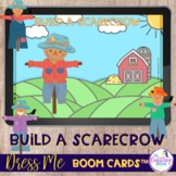 Build A Scarecrow Sequencing Boom Cards™ for Receptive & E