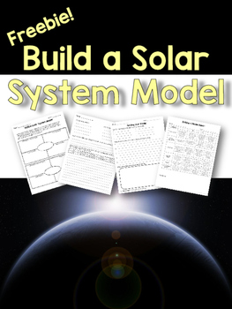 Preview of Build A Solar System Model {FREEBIE}