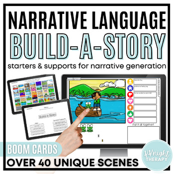 Preview of Build A Story: Story Starters | Generation | Narrative Language | Story Grammar