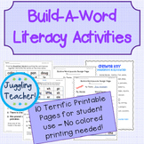 Build A Word Literacy Activity