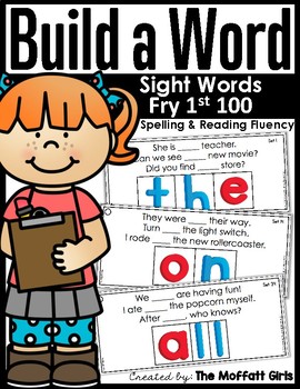 Preview of Build A Word : Sight Word Edition Fry's First 100 Words