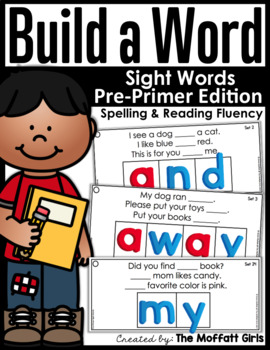 Preview of Build A Word : Sight Word Edition (Pre-Primer)