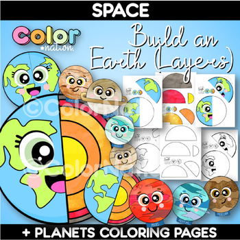 Preview of Earth's Layers Craft + Planets | Solar system | Space Activities | Outer Space