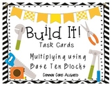 Build It! Area Model Task Cards 4.NBT.5 Partial Product