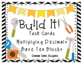 Build It! Area Model for Multiplying Decimals 5th Grade