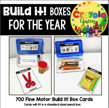 Preview of Build It! Boxes for the Year