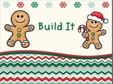 Build It Christmas Math Tub FREEBIE!