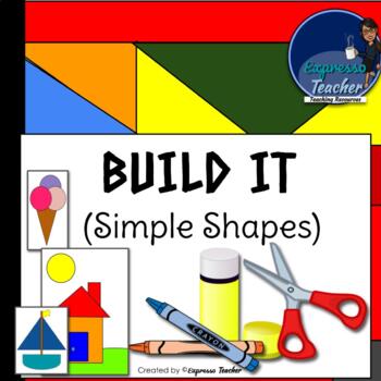 Preview of Build It Simple Shape (Printable)