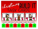 Build It Task Cards - Christmas