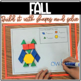 Build It With Shapes and Solve! Fall Pattern Block Puzzles