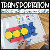 Build It With Shapes and Solve! Transportation Pattern Blo