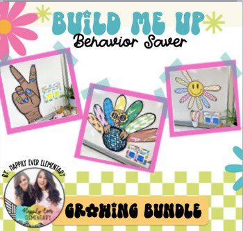 Preview of Build Me Up Behavior Saver Year Long Bundle | Groovy Behavior Management