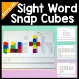 Sight Word Activities with Snap Cubes {220 Pages + Editabl