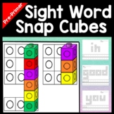 Sight Word Centers with Snap Cubes {40 Pages}