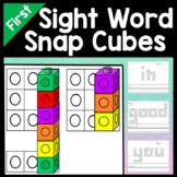 First Grade Literacy Centers with Snap Cubes {41 Pages}