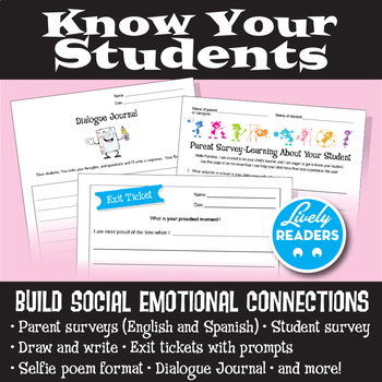 Preview of Build Social Emotional Connections With Each Student in Your Class