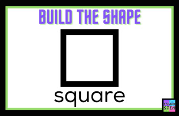 Preview of Build The Shape - STEM Activity