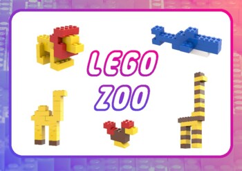 Build Together: Lego Zoo (5 Animals) by O'Right English | TPT