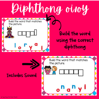 build words with diphthong oi and oy game boom learning tpt