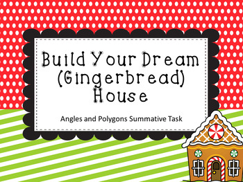 Preview of Build Your Dream (Gingerbread) House
