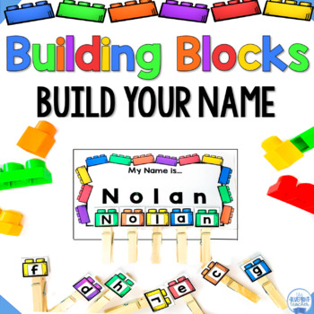 Preview of Build Your Name Alphabet Activity