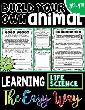 Preview of Build Your Own Animal: Learning Life Science the Easy Way
