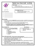 Build Your Own Cell Activity - DIFFERENTIATED!