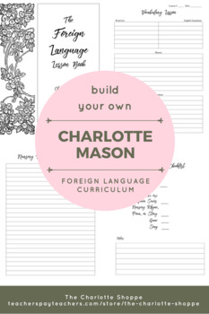 Preview of Build Your Own Charlotte Mason Foreign Language Lessons