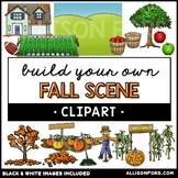 Fall Clip Art - Build Your Own Autumn Scene