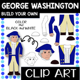 Build Your Own GEORGE WASHINGTON Clip Art