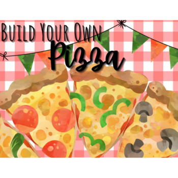 Preview of Build Your Own Pizza Activity