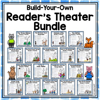 Preview of READER'S THEATER Scripts & Puppets - Build Your Own Bundle!