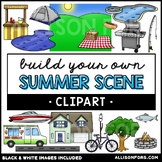 Summer Clip Art - Build Your Own Scene