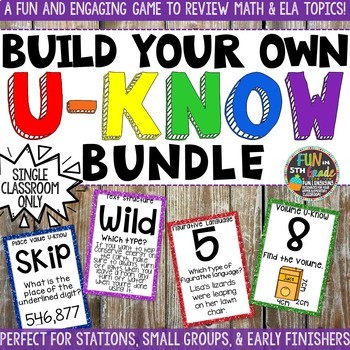Build Your Own U-Know Game Bundle