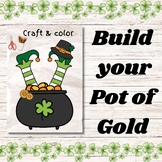Build Your Pot Of Gold, St.Patrick's Day Pot Of Gold craft