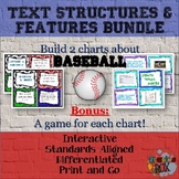 Text Structure and Text Features Task Cards: Baseball
