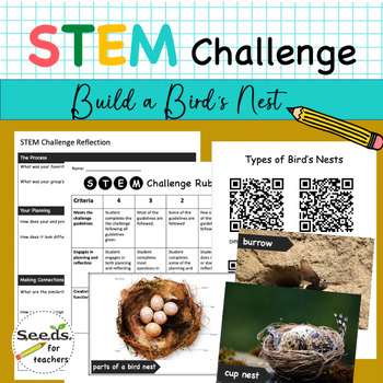 Preview of STEM Challenge: Build a Bird's Nest