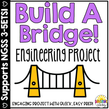 Preview of Build a Bridge: Engineering Design Process {NGSS Aligned}