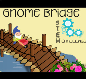 Preview of Build a Bridge STEM Challenge ~STEM Engineering~ STEM with a story~