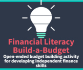 Build a Budget Activity (Open-ended budgeting activity for