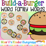 Build a Burger: Word Family Words