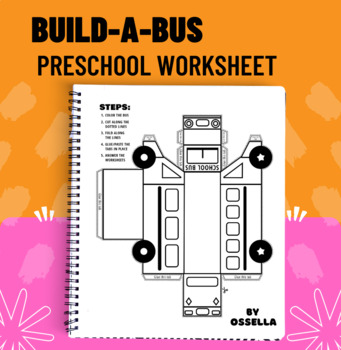 Preview of Build-a-Bus Preschool Worksheet