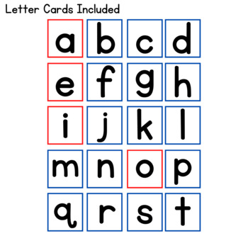 Build a CVC Word - 50 Kindergarten Task Cards by Ms Campbell Teach