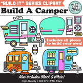 Build a Camper Clip Art
