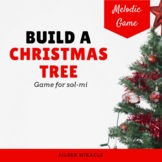 Build a Christmas Tree Melodic Game {Sol-Mi}