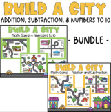 Build a City BUNDLE | Independent Math Game | Numbers to 10