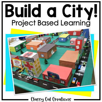 Preview of Build a City Community Development Social Studies Project Based Learning
