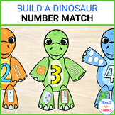 Build a Dinosaur Number Match